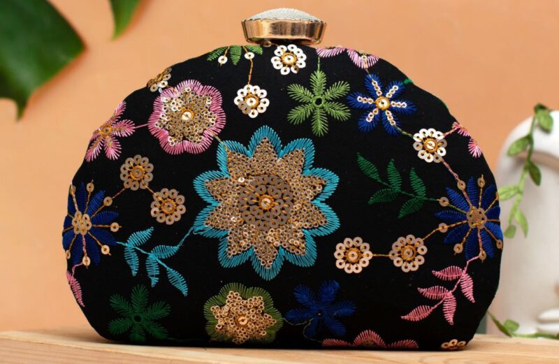 Beautifully handcrafted the ethnic women clutches new collection