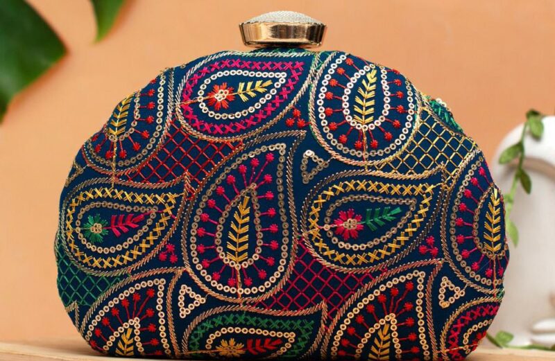 Beautifully crafted the ethnic women clutches new collection