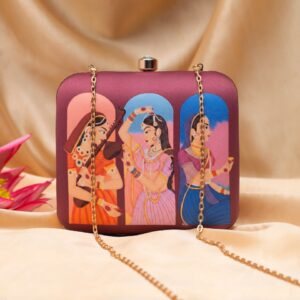 Artistic beautiful clutch for women