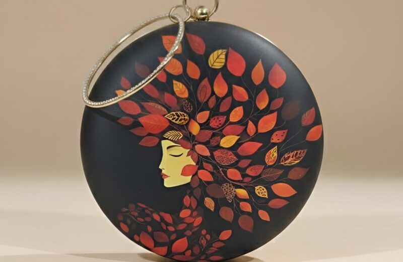 theshowsha Women’s Beautifully printed clutch /ladies purse/handbag