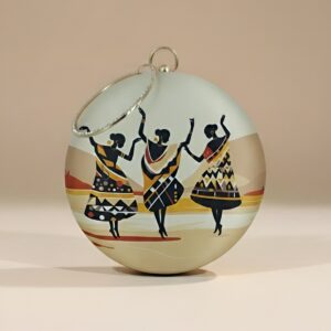 Traditionally Artistic Dancing girl Clutch
