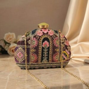 Beautiful D shaped bag/clutch for woman/gifts for woman & girls